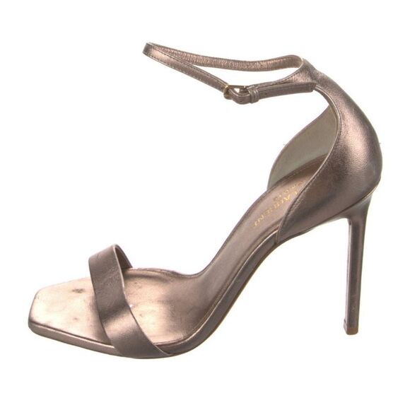 Saint Laurent leather heels - Picture 3 of 5